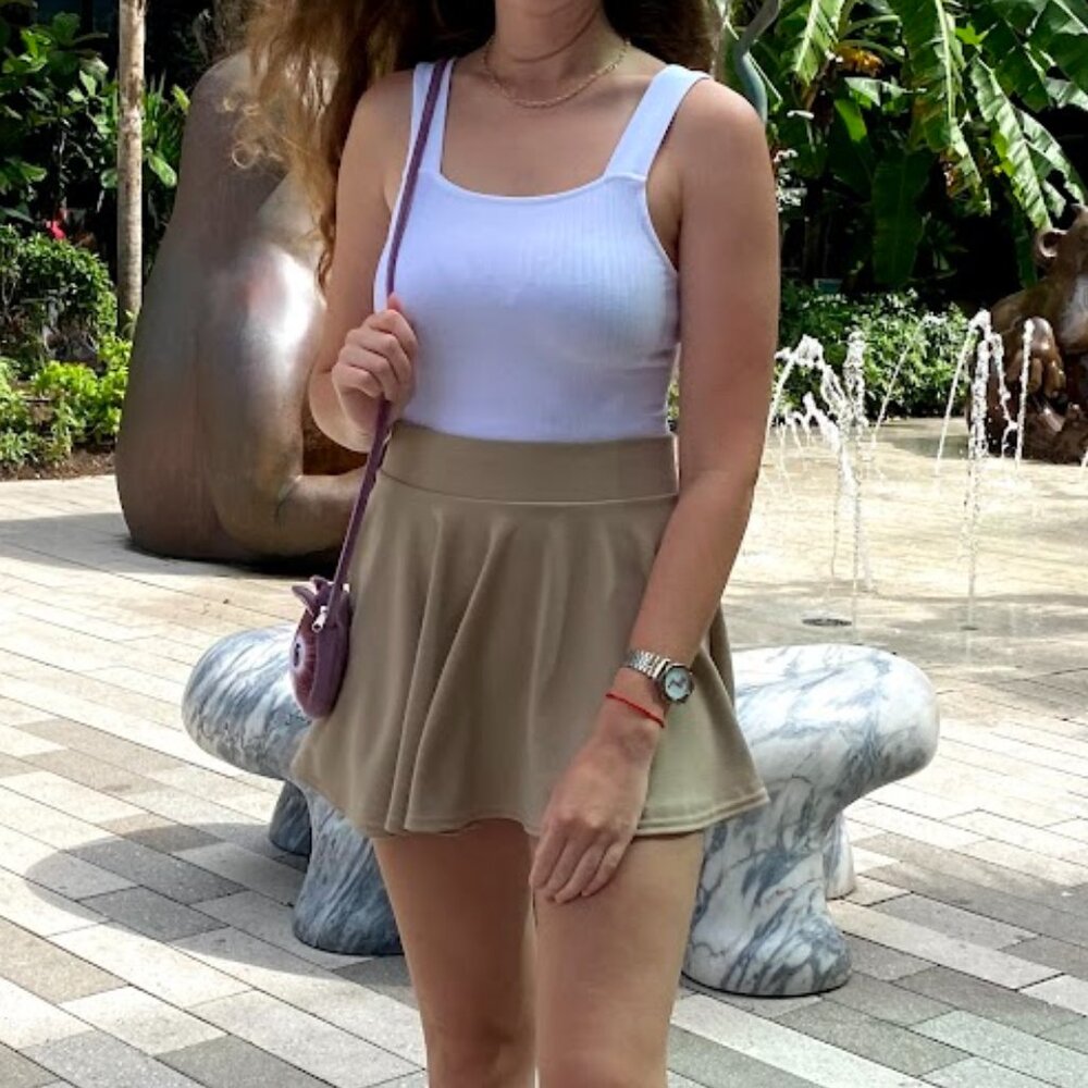 Arizona Jean Co Ribbed White Tank Sleeveless Bodysuit